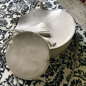 Anthropology Circular Handbag